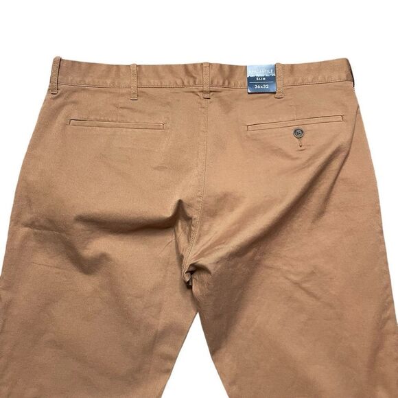 NWT J. CREW Flex Chino Pant Slim brown size 36x32 - Picture 6 of 9
